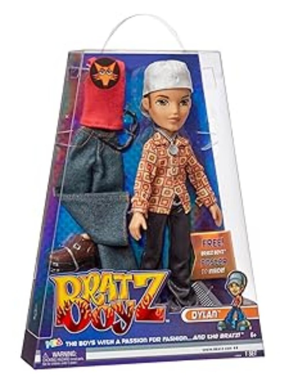 Bratz: Passion for Fashion - 2002 Dylan Fashion Boy Doll by MGA Ent.